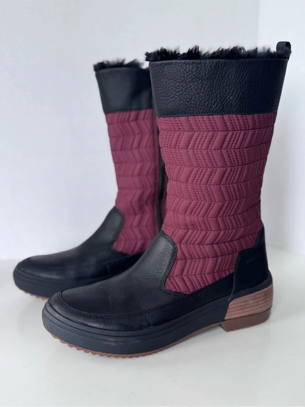 Merrell Haven Polar Quilted Lined Winter Tall Waterproof Boots Women’s Size 9